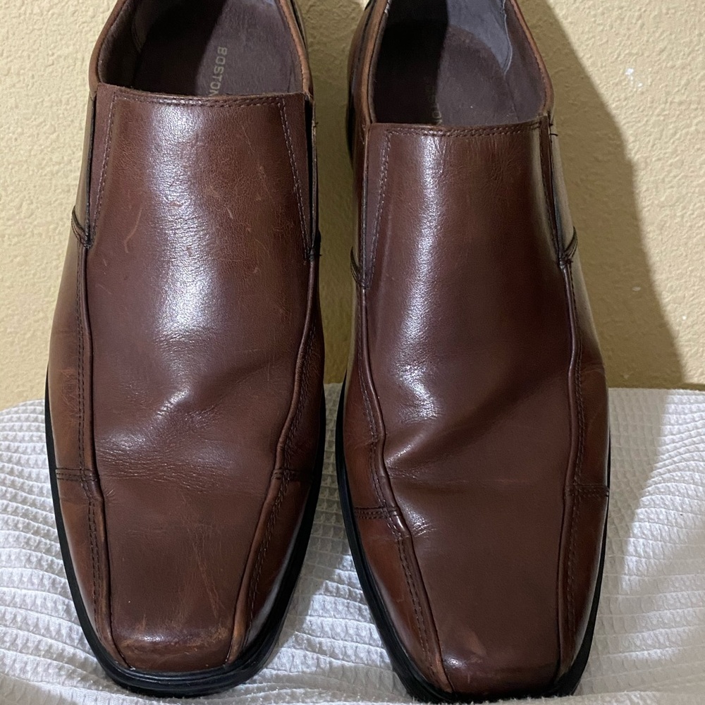 BOSTONIAN BOLTON MEN’S LEATHER DRESS SHOES SIZE 13M - Picture 7 of 10